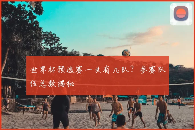 世界杯预选赛一共有几队？参赛队伍总数揭秘